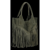 Dámská kabelka shopper bag Vittoria Gotti khaki VPOS9